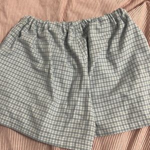 Brandy Melville Plaid Shorts